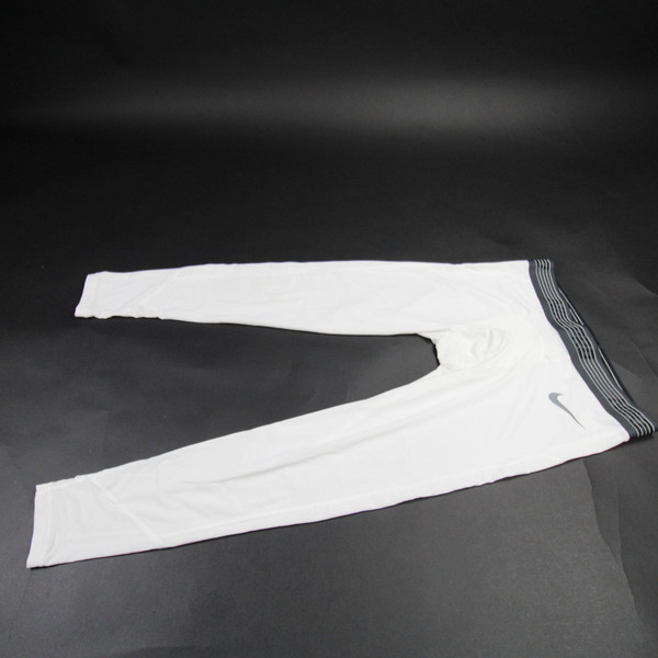 Nike Pro Compression Pants Men's White Used XL-PNTS-036032