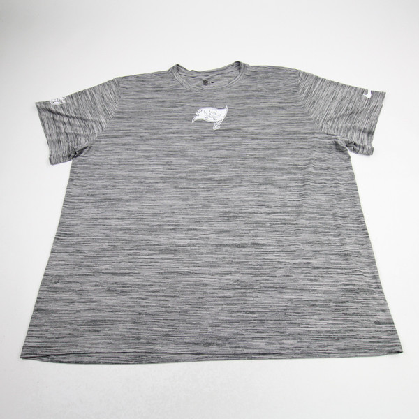 Tampa Bay Buccaneers Nike NFL On Field Short Sleeve Shirt Men's Used Gray/Heather 3XL-TOPS-175560