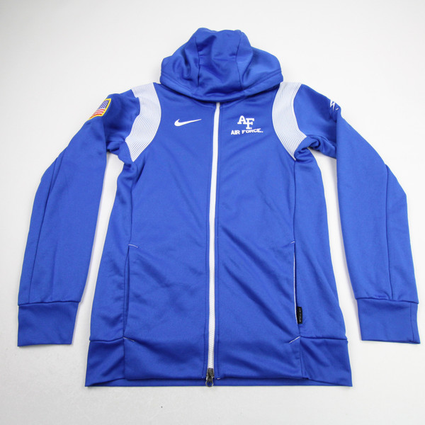 Air Force Falcons Nike Therma-FIT Jacket Women's Blue Used Multiple Sizes TOPS-175575