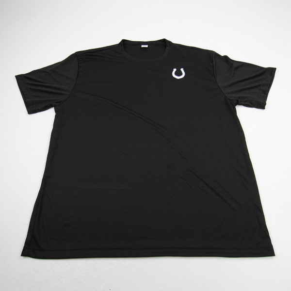 Indianapolis Colts Sport-Tek Short Sleeve Shirt Men's Black Used XXL TOPS-175349