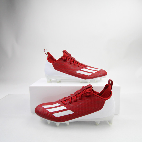 adidas adizero Football Cleat Men's Red New without Box 13-CLEA-016374