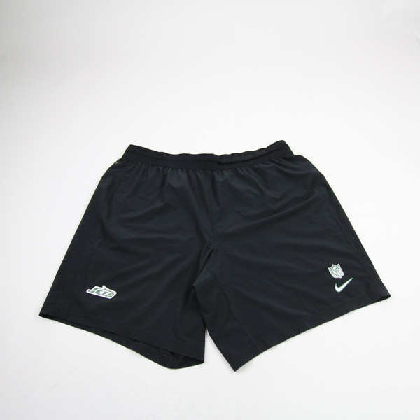 New York Jets Nike NFL On Field Practice Shorts Men's Black Used XL SHOR-037766