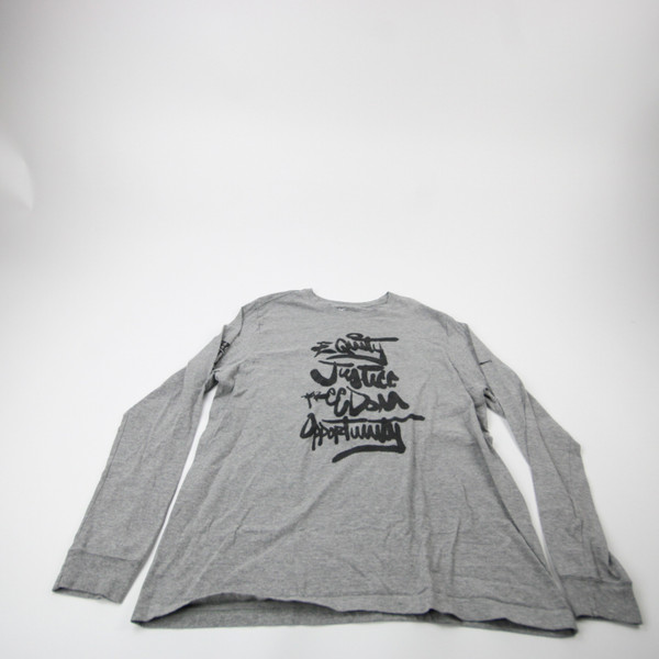 Jacksonville Jaguars Nike NFL On Field Nike Tee Long Sleeve Shirt Men's Used Gray/Heather XL-TOPS-175815