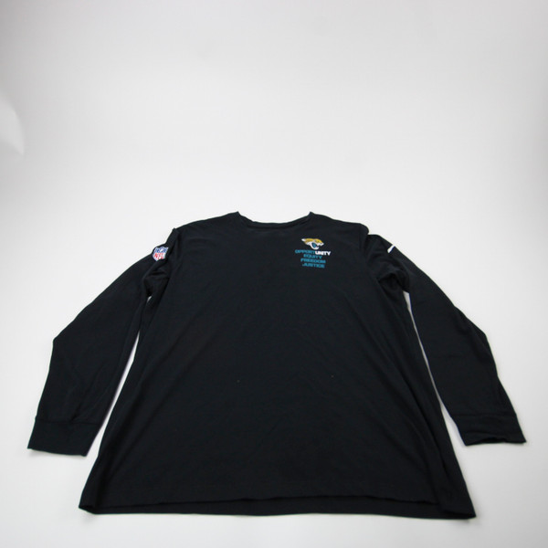 Jacksonville Jaguars Nike NFL On Field Dri-Fit Long Sleeve Shirt Men's Used XXL TOPS-175838