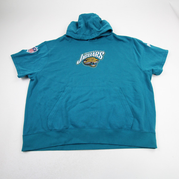 Jacksonville Jaguars Nike NFL On Field Sweatshirt Men's Teal Used XXL TOPS-175875