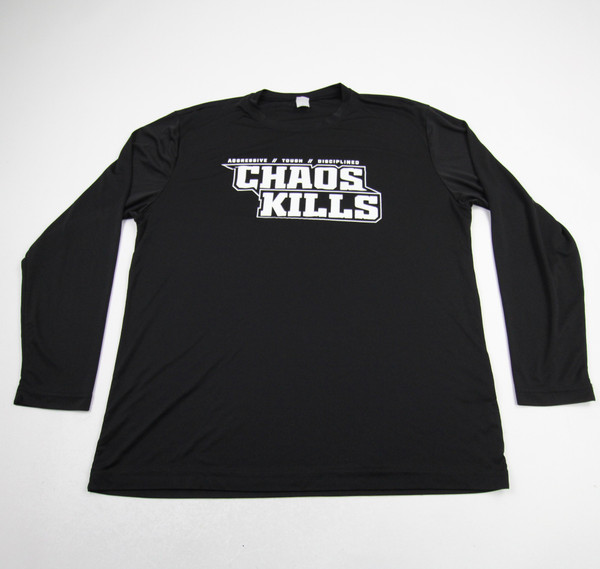 Sport-Tek Long Sleeve Shirt Men's Black Used XL TOPS-176012