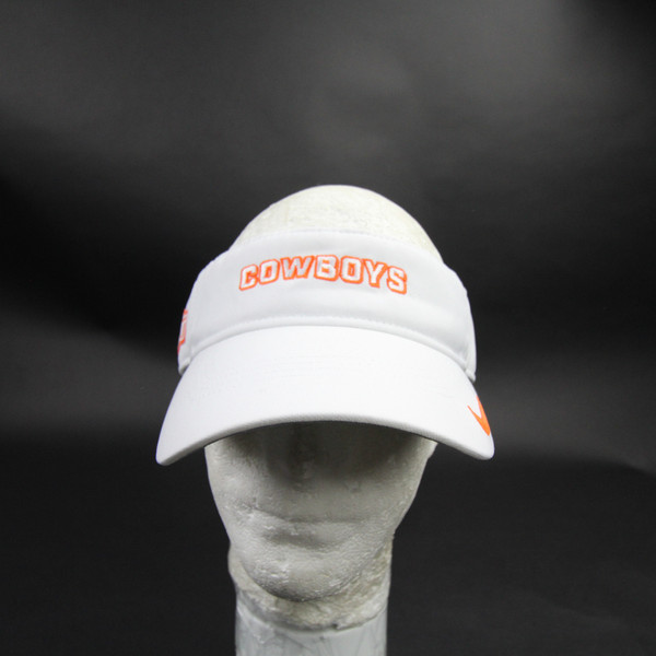 Oklahoma State Cowboys Nike Visor Unisex White Used MD/LG-HATS-016394