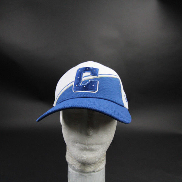 Indianapolis Colts New Era 9Forty Snap-Back Hat Unisex Blue Used OSFM HATS-016444
