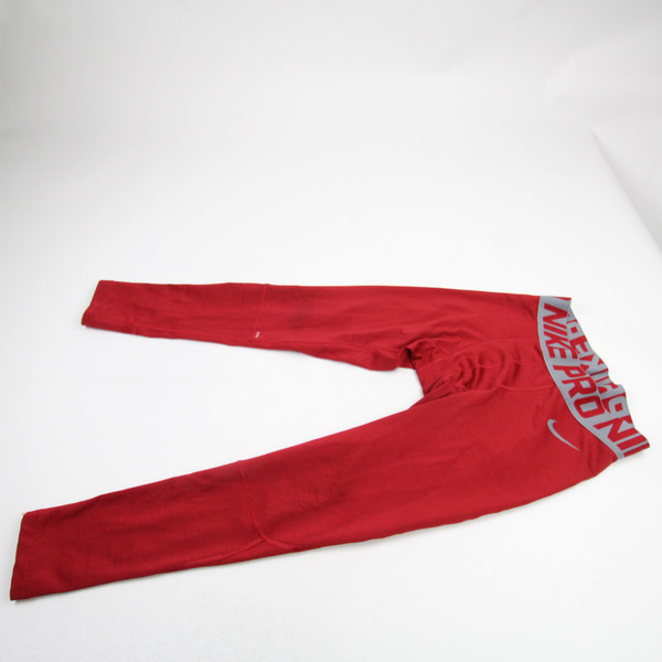 Nike Pro Compression Pants Men's Red Used L-PNTS-036247