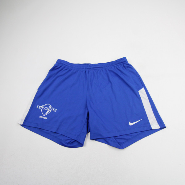 F&M Diplomats Nike Dri-Fit Practice Shorts Men's Blue Used M SHOR-037880