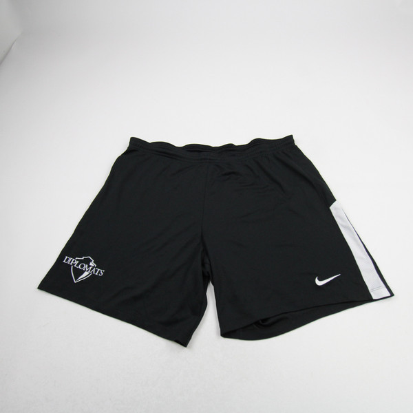F&M Diplomats Nike Dri-Fit Practice Shorts Men's Black/White Used XL-SHOR-037884