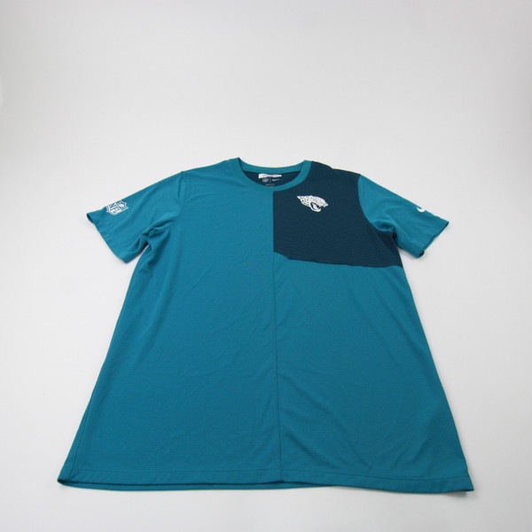 Jacksonville Jaguars Nike NFL On Field Dri-Fit Short Sleeve Shirt Men's XLT TOPS-176352