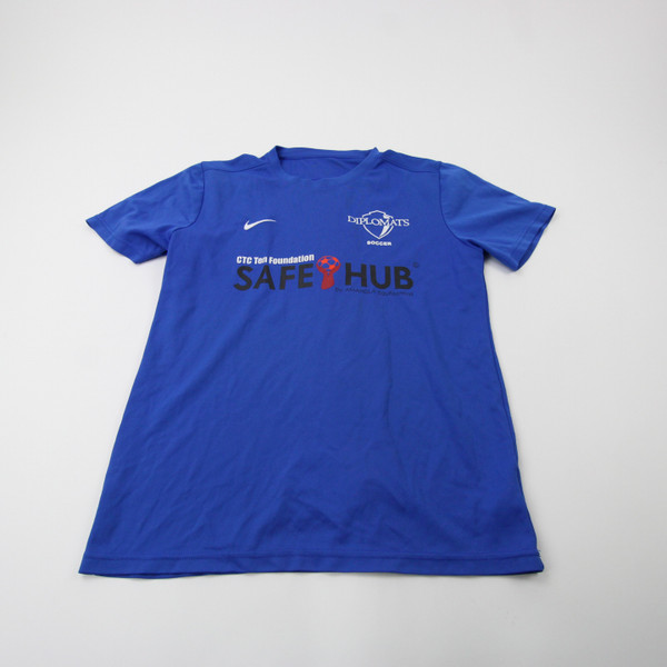 F&M Diplomats Nike Dri-Fit Short Sleeve Shirt Men's Blue Used M TOPS-176363