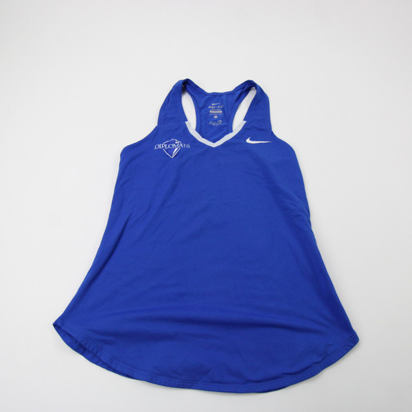 F&M Diplomats Nike Dri-Fit Sleeveless Shirt Women's Blue Used Multiple Sizes TOPS-176372