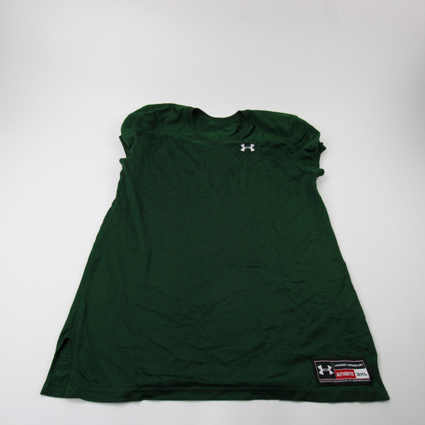Under Armour Practice Jersey - Football Men's Dark Green Used 3XL JRSY-010738