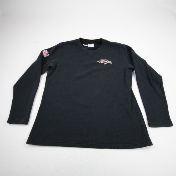 Baltimore Ravens Nike NFL On Field Sweatshirt Men's Black Used L-TOPS-176605
