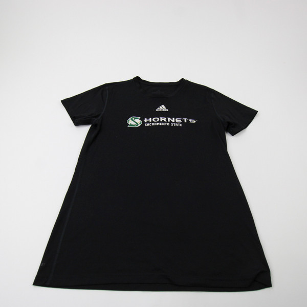 Sacramento State Hornets adidas Short Sleeve Shirt Women's Black Used M TOPS-176419
