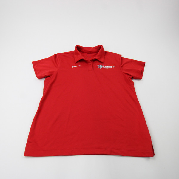 Liberty Flames Nike Polo Men's Red Used S TOPS-176454
