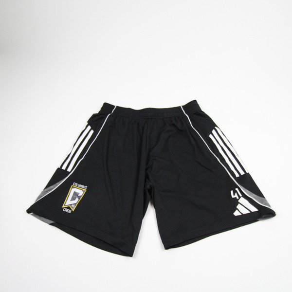 Columbus Crew adidas Aeroready Practice Shorts Men's Black Used L-SHOR-037980