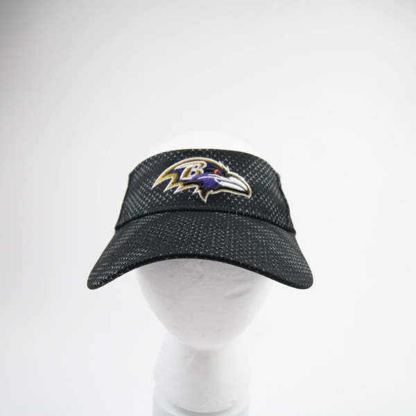 Baltimore Ravens New Era Visor Unisex Black Used OSFM HATS-016561