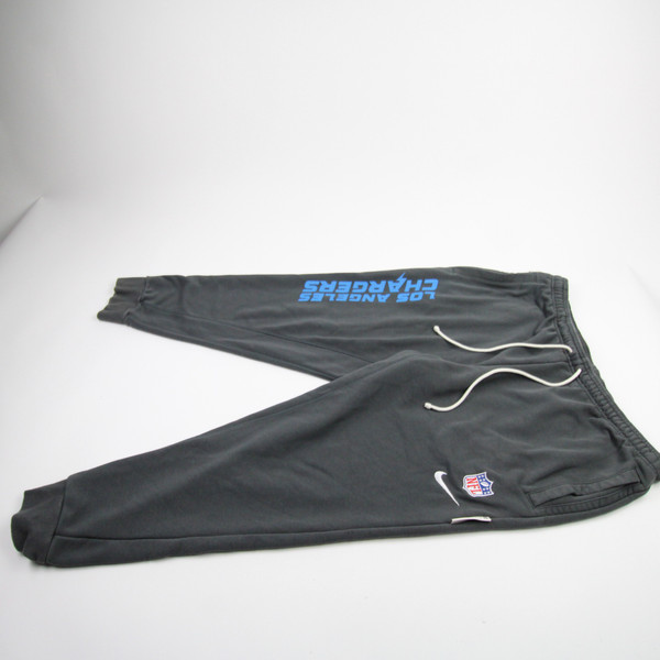 Los Angeles Chargers Nike NFL On Field Sweatpant Men's Dark Gray Used 2XL-PNTS-036331