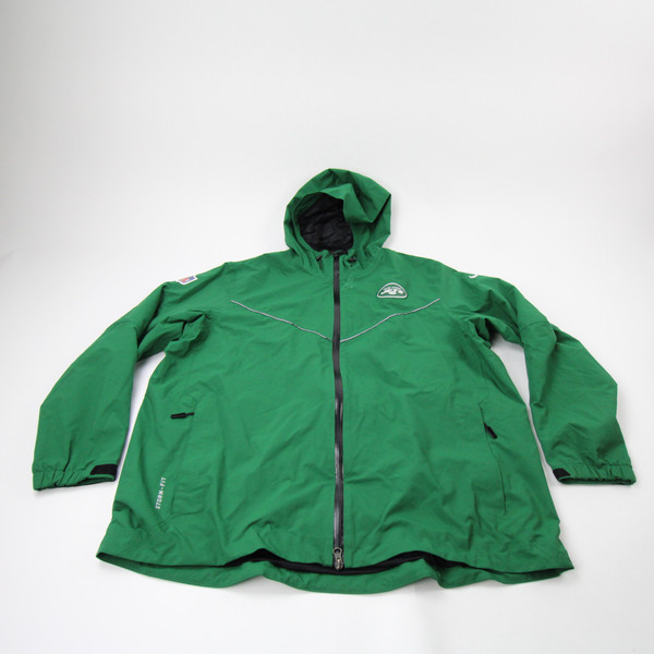New York Jets Nike NFL On Field Storm-fit Jacket Men's Green Used XXL TOPS-181841