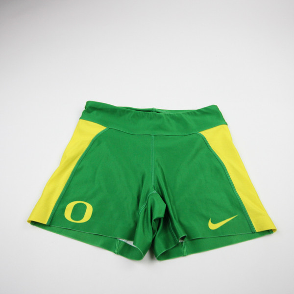 Oregon Ducks Nike Dri-Fit Running Short Women's Green Used M SHOR-039409