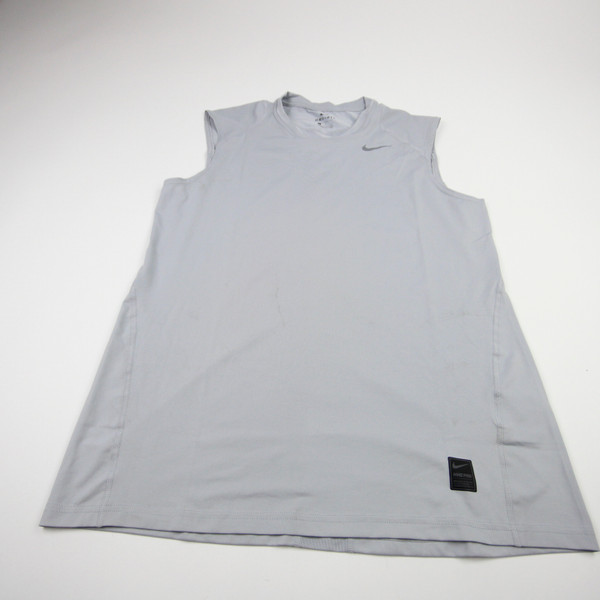 Nike Pro Dri-Fit Sleeveless Shirt Men's Gray Used Multiple Sizes TOPS-181295