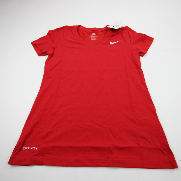 Nike Short Sleeve Shirt Women's Red New with Tags Multiple Sizes TOPS-180781