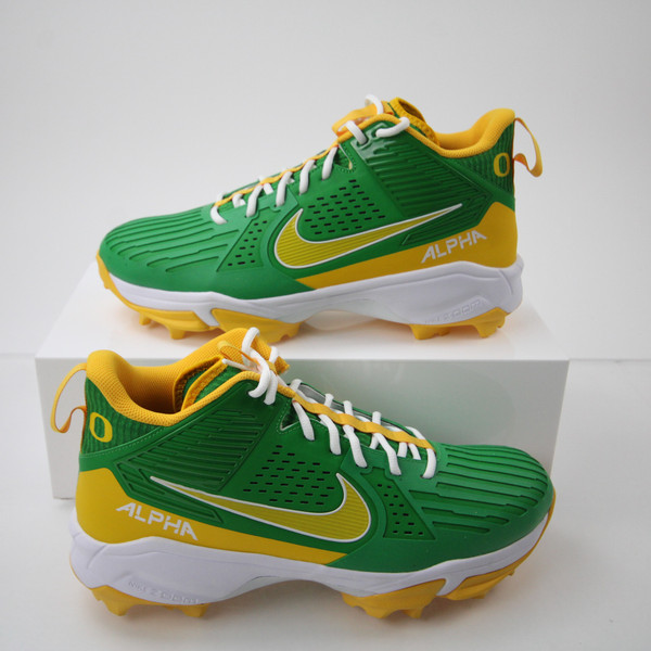 Oregon Ducks Nike Alpha Menace Football Cleat Men's Multiple Sizes CLEA-017384