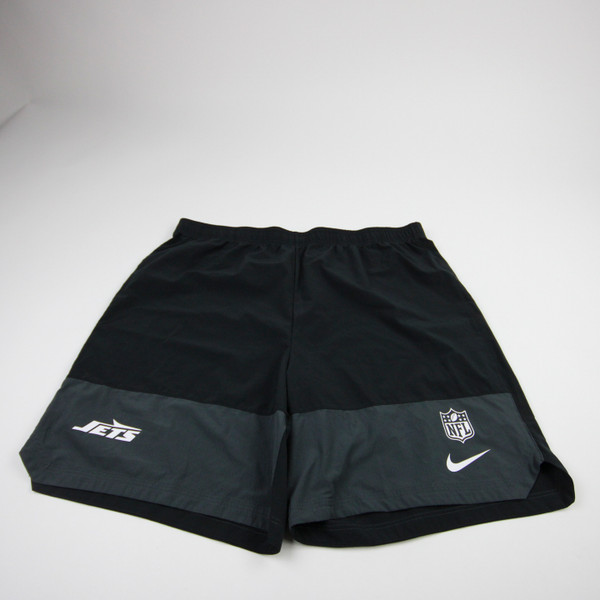 New York Jets Nike NFL On Field Dri-Fit Practice Shorts Men's Black Used XXL SHOR-039555