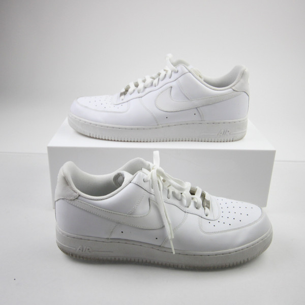 Nike Air Force Casual Shoes Men's White Used 15 SHOE-022993