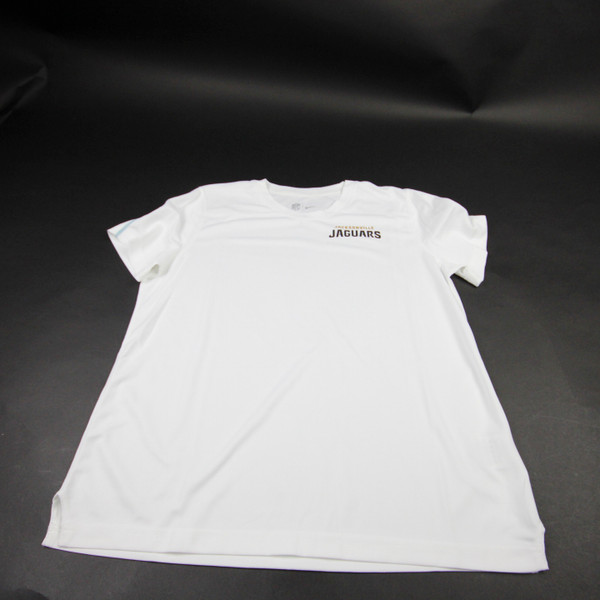 Jacksonville Jaguars Nike NFL On Field Dri-Fit Short Sleeve Shirt Women's L TOPS-181406