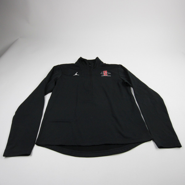 San Diego State Aztecs Air Jordan Pullover Men's Black Used S TOPS-182274