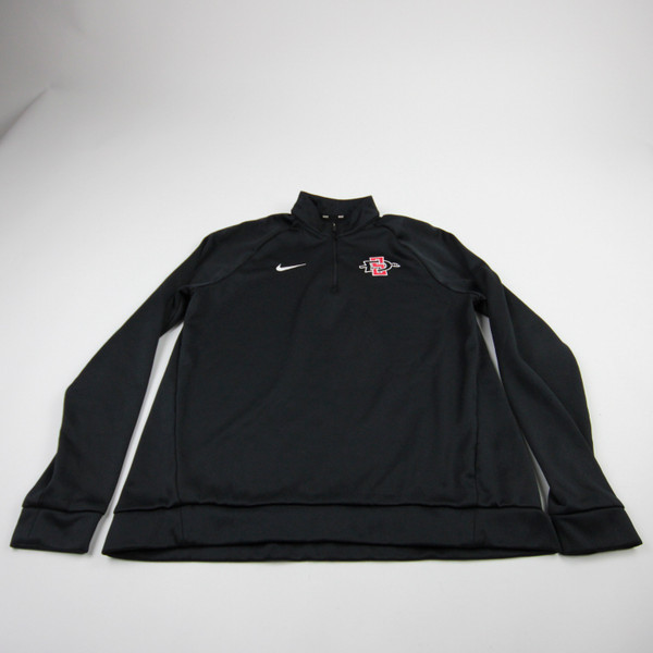 San Diego State Aztecs Nike Dri-Fit Pullover Women's Black Used M TOPS-182271