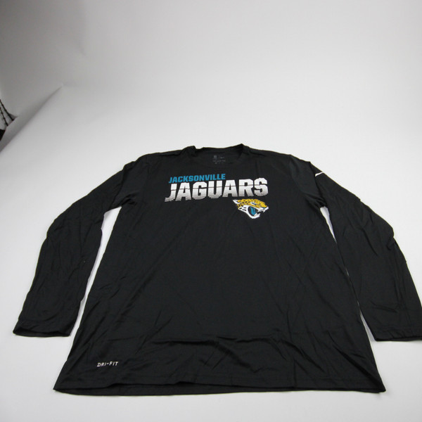 Jacksonville Jaguars Nike NFL On Field Nike Tee Long Sleeve Shirt Men's XL TOPS-182235