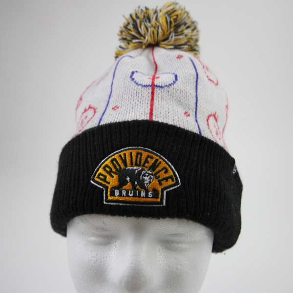Providence Bruins Zephyr Headwear Winter Hat Unisex White Used OSFM HATS-017149