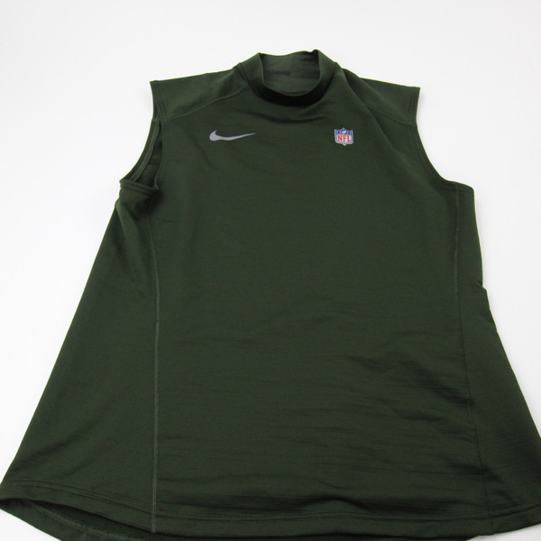 New York Jets Nike NFL On Field Compression Top Men's Olive Used XL TOPS-182651