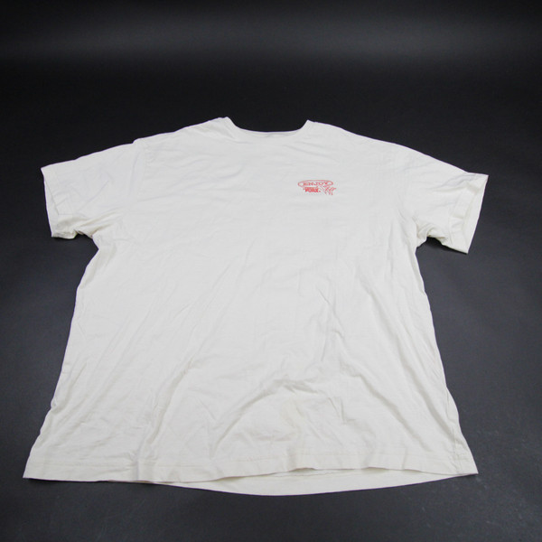 Puma Short Sleeve Shirt Men's Beige Used XL TOPS-165735