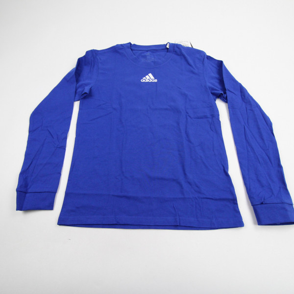 adidas Long Sleeve Shirt Women's Blue New with Tags XS TOPS-165835