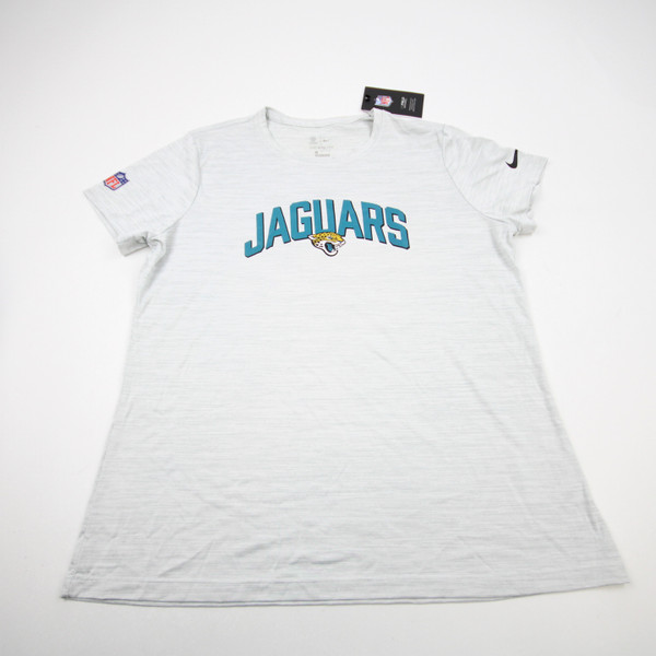 Jacksonville Jaguars Nike NFL On Field Dri-Fit Short Sleeve Shirt Women's L TOPS-169291