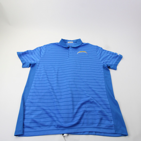 Los Angeles Chargers Nike Dri-Fit Polo Men's Blue Used XL TOPS-169331