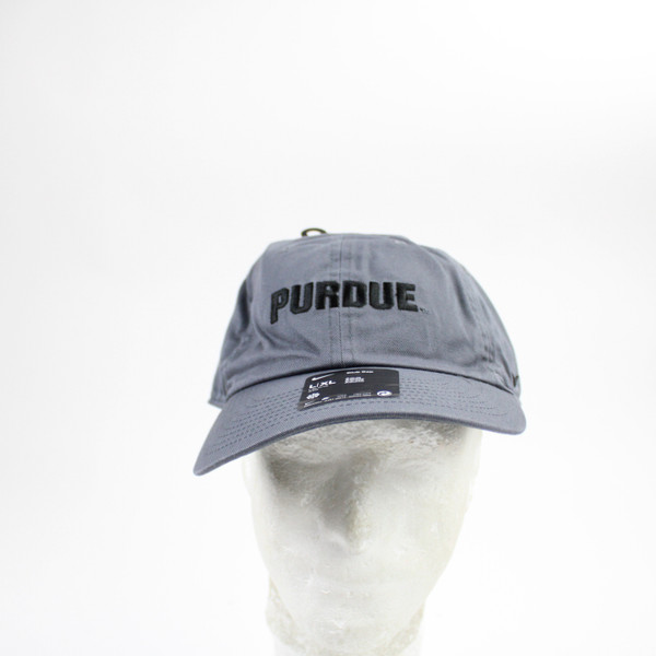 Purdue Boilermakers Nike Adjustable Hat Unisex Dark Gray New with Tags LXL HATS-015900