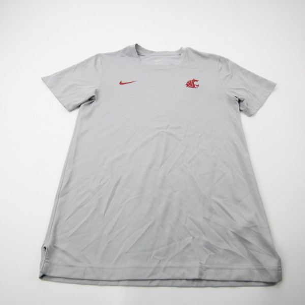 Washington State Cougars Nike Short Sleeve Shirt Men's Gray Used S TOPS-173784
