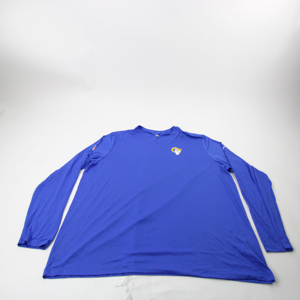 LA Rams Nike NFL On Field Dri-Fit Long Sleeve Shirt Men's Used 3XL TOPS-174853