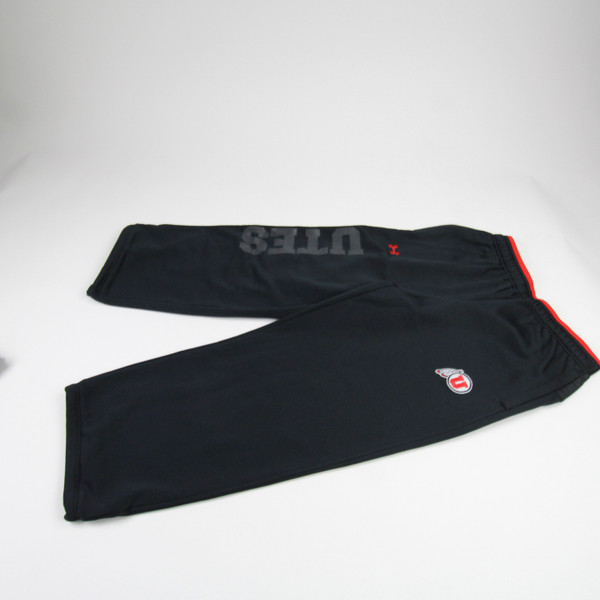 Utah Utes Under Armour ColdGear Athletic Pants Men's Black New without Tags L PNTS-036419