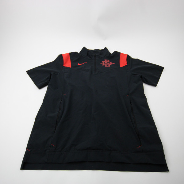 San Diego State Aztecs Nike Dri-Fit Pullover Men's Black Used M TOPS-177137