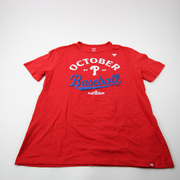 Philadelphia Phillies Fanatics Short Sleeve Shirt Men's Used Multiple Sizes TOPS-177217