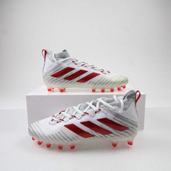 adidas Freak Football Cleat Men's White Used 13.5 CLEA-016721