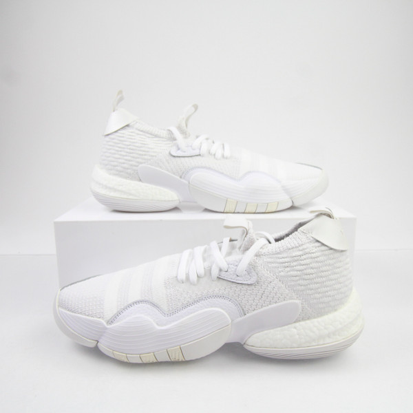 adidas Trae Young Basketball Shoe Men's White New without Box 15 SHOE-022288